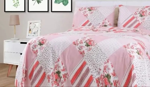 Edredom dupla face tamanho gigante 2,20 m x 2,40 m Paco Milano