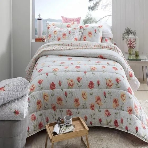 Jogo de Cama Queen Duplo 250x240cm Marina 140 Fios Realce Sultan