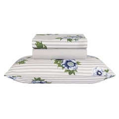 Jogo De Cama Duplo Microfibra Queen 230x240x40cm Greta Paco Milano Sultan - comprar online