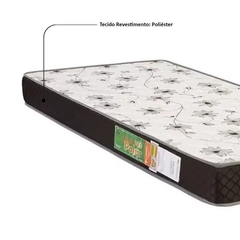 Colchão Solteiro Polar Pérola Espuma D20 Marrom/Branco 12x88x188 na internet