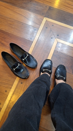 ATENAS CUERO CHAROL NEGRO - comprar online