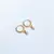 Imagem do Brinco Argolinha com Pérola Ouro 18k