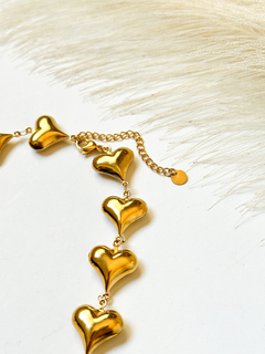 Choker coração liso - comprar online