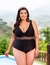 Maiô Plus Size Bojo Opcional Detalhe Elástico Transparente - comprar online