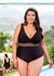 Maiô Plus Size Bojo Opcional Detalhe Elástico Transparente