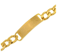 Pulseira/bracelete Placa Pai Nosso na internet
