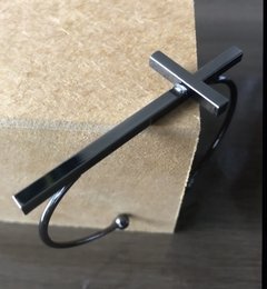 Bracelete Crucifixo ródio