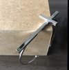 Bracelete Crucifixo prateado