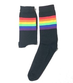 Meia Pride preta