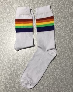 Meia Pride branca