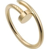 Anel prego dourado