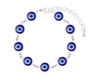 Pulseira olho grego azul escuro