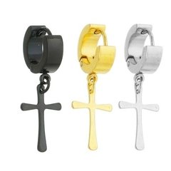 Brinco com Crucifixo