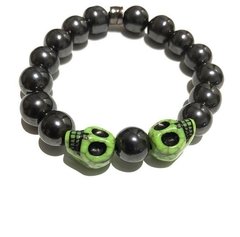 Pulseira Skull verde