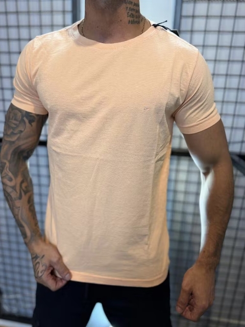 Camiseta Ellus Originals Básica salmão ( coleção Exclusiva padrão shopping ) - comprar online