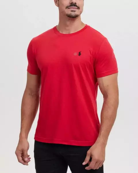 Camiseta Ralph Lauren Básica Vermelha