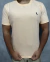 Camiseta Reserva Básica Bordada Salmão ( coleção Exclusiva padrão shopping )