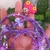Guia Fio de Contas de Erê Lilás Flores e Doces Ibejada de Umbanda e Candomblé Ateliê Biju dos Orixás na internet