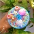 Copo erê menina da Praia Personalizado tema doces Praia Azul e colorido - Pronta Entrega - Ateliê Biju dos Orixás