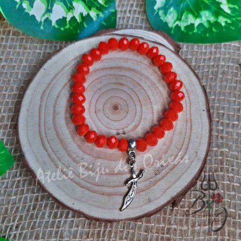 Pulseira de Ogum Vermelho