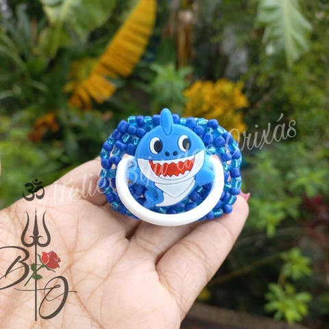 Chupeta Erê Azul Tubarão