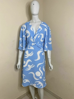 Vestido Duna Premium Estampado - Madame Atacado