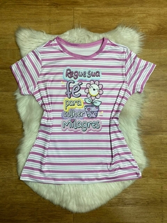 T-shirts Suede Estampas Variadas - comprar online