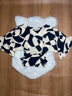 Blusas Cropped Manga Flare Duna - Tam G - comprar online