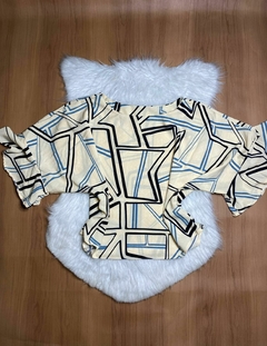 Blusas Cropped Manga Flare Duna - Tam G - comprar online