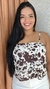 Blusa De amaração Com Bojo Crisconf - Crisconf-Vestuários e Acessórios