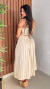 Conjunto Listrado Top Com Bojo Sia Longa Com Fenda - loja online