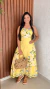 Vestido Tomara que Caia Estampado Com Lastex Costa - comprar online