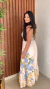 Vestido Tomara que Caia Estampado Com Lastex Costa - loja online