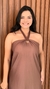 Vestido Longo Frente Unica Com Bojo - comprar online