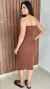 Vestido Midi Ana Ruga Com Bojo Tomara Que Caia Crisconf - comprar online