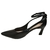 Sandália Feminina Mariotta Salto Baixo Bico Fino Scarpin - comprar online