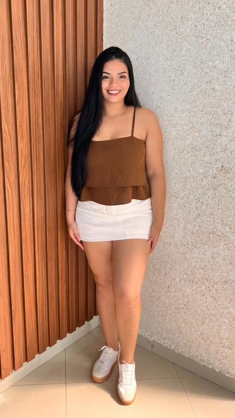 Blusa De amaração Com Bojo Crisconf