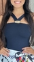 Body Suplex Detalhe No Pescoço Alça Cruzada Crisconf - comprar online