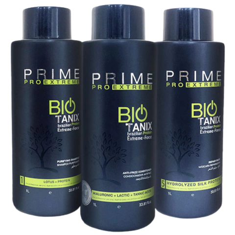 KIT PROGRESSIVA ORGÂNICA PRIME PRO EXTREME KIT BIO TANIX STEP 3x 1L
