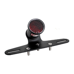 Luz trasera de acero con portapatente y reja de inoxidable - comprar online