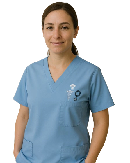 Casaca medica con logo personalizado - comprar online