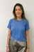 B-Shirt Redonda Viscolinho - Azul Céu - loja online