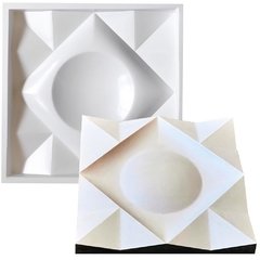 Forma ABS 2 mm Gesso E Cimenticio 3D F284 40x40 cm - comprar online
