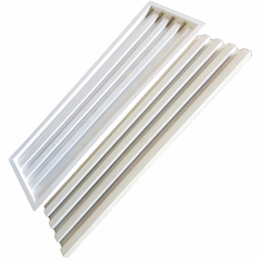 Forma 3d F386 Abs 2 Mm Gesso Cimenticio 3d Ripado 120x30 Cm - loja online