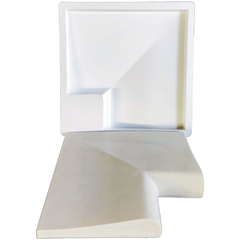 Forma F275B ABS 2 mm Curva para Borda Piscina Peito de Pombo 25 cm - comprar online