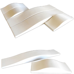 2 Formas ABS 2 mm Gesso E Cimenticio 3d F307 50x10 e 25x10 na internet