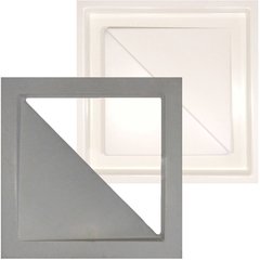 Jogo Forma Cobogó Vazado F249 Dupla Face, Abs 2 mm Branco - comprar online