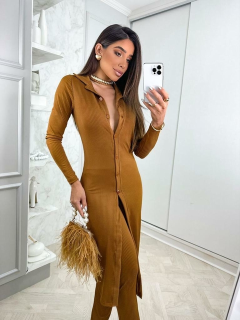 Conjunto blusa alongada