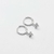 Brinco Argola Flor 11Mm - BR03737