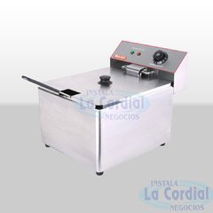 Freidora electrica fryer 8 litros moretti